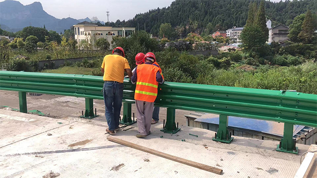 桂林高速公路护栏板的维护确保道路安全的关键环节